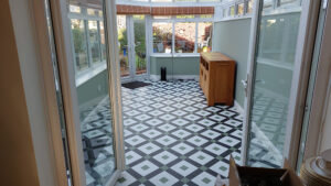 conservatory floor - Pete D